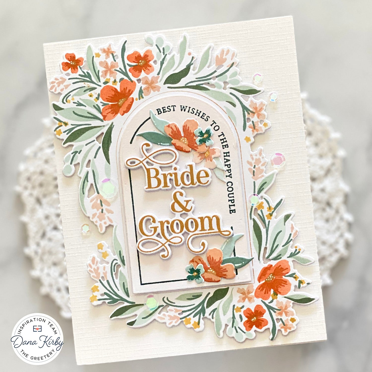 Arched Sentiments Stamp Set