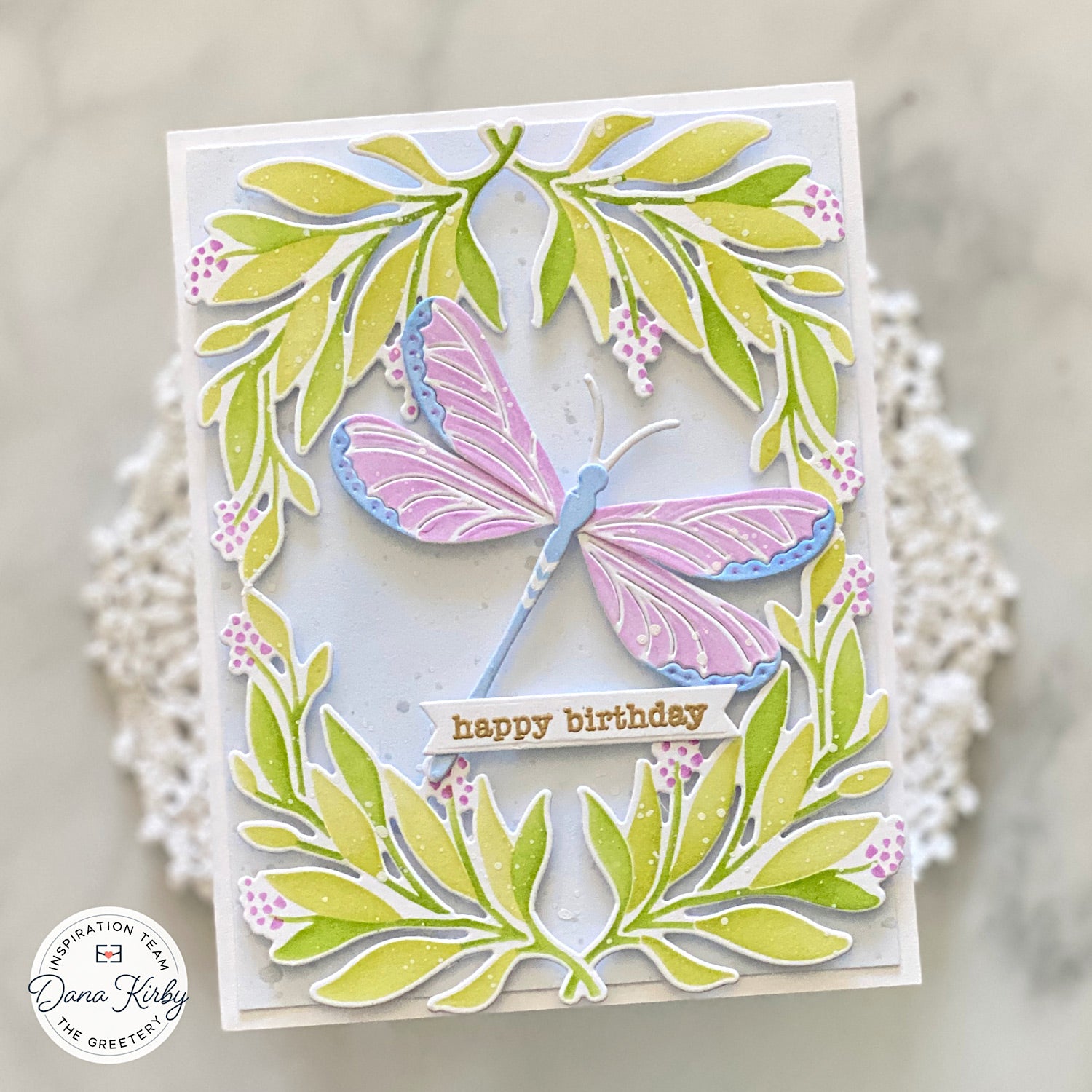 Jumbo Curiosity: Dragonfly Die + Stencil