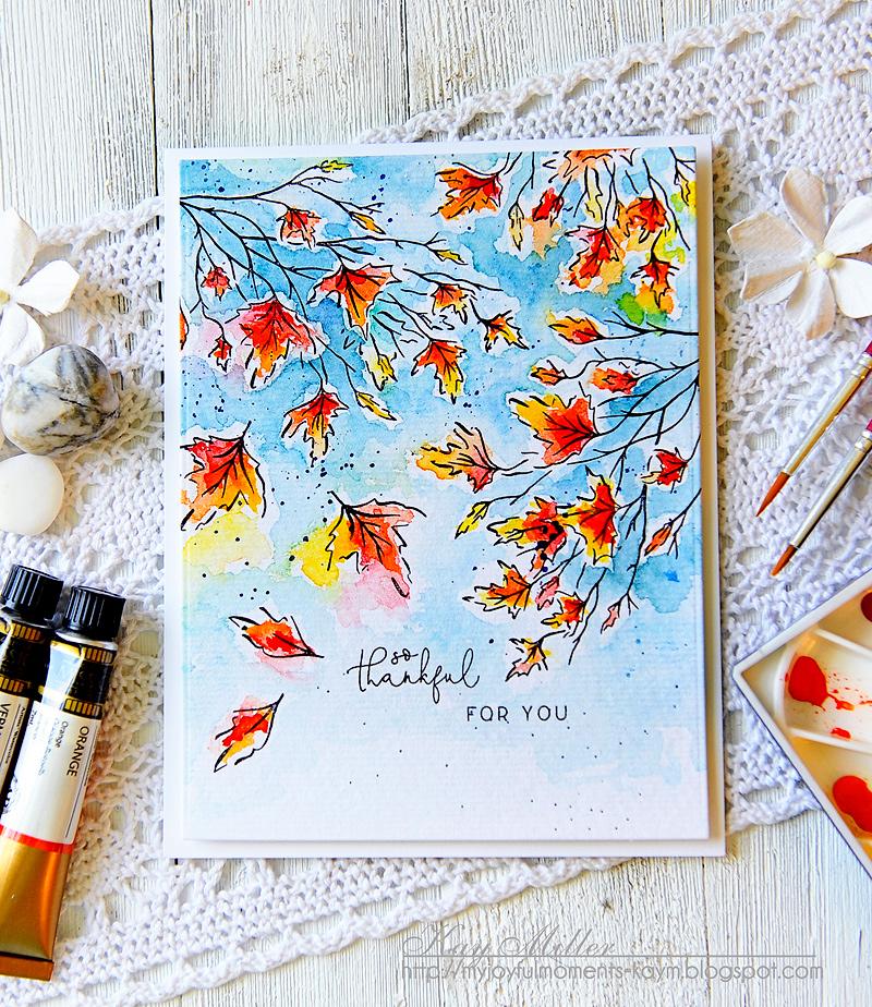 Autumn Sketches Stamp Set