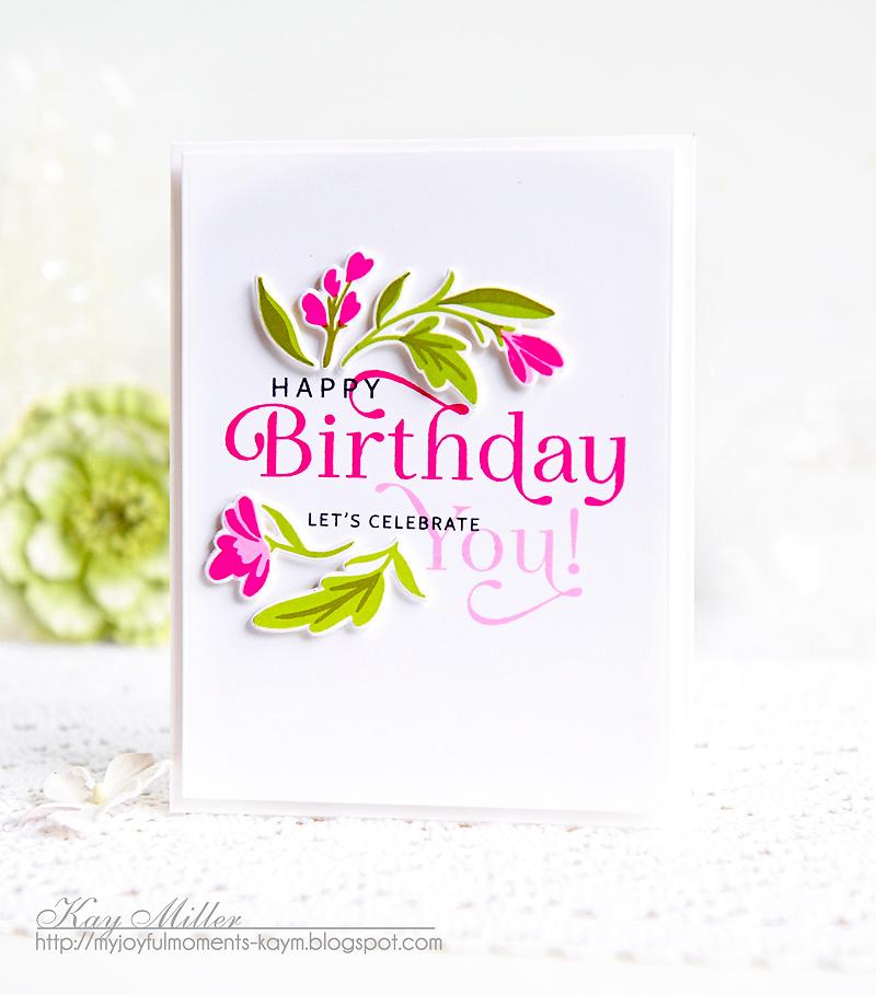 Birthday Blooms Stamp Set