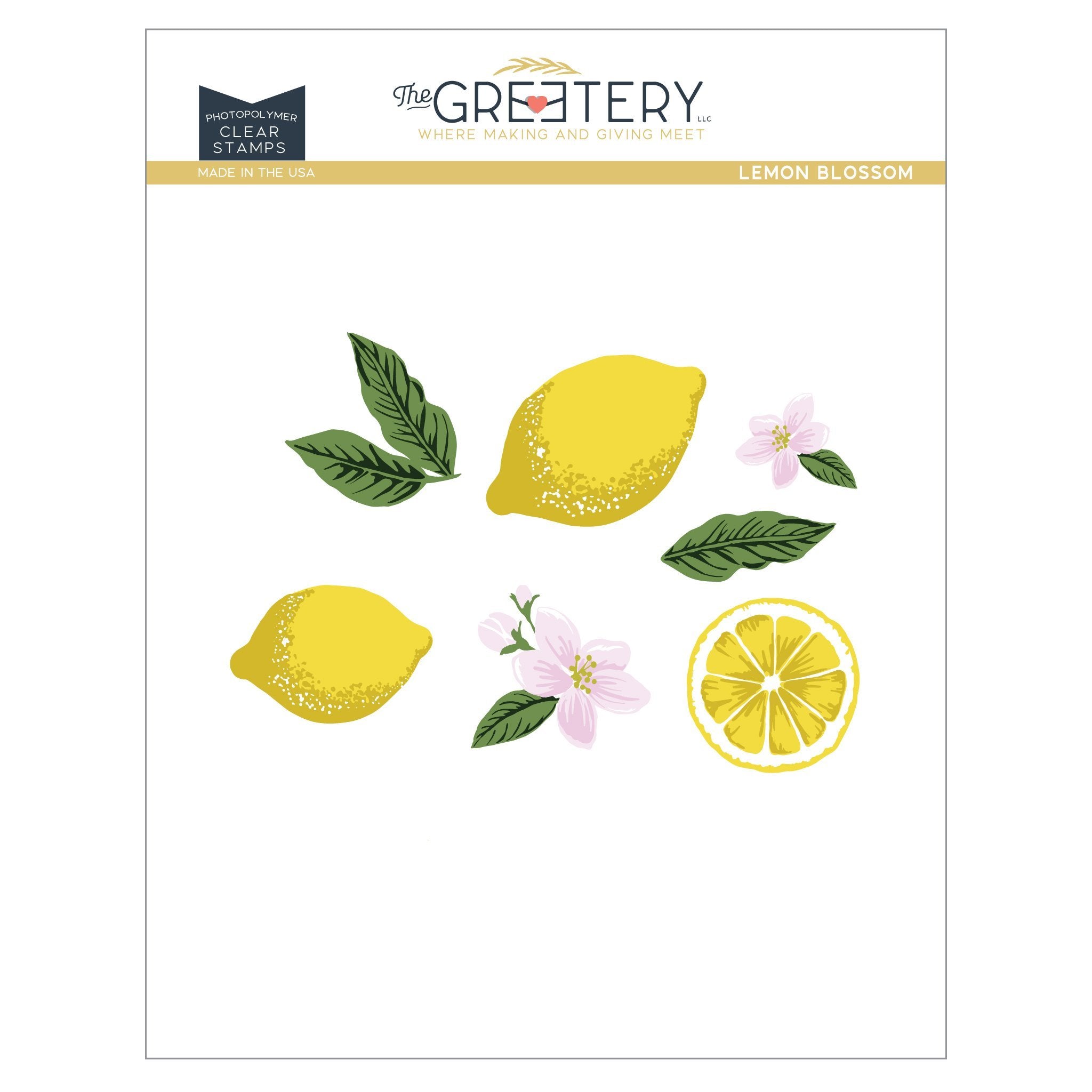 Lemon Blossom Stamp Set