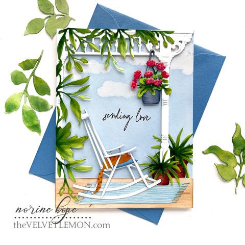 Sunset Skies Stamp Set