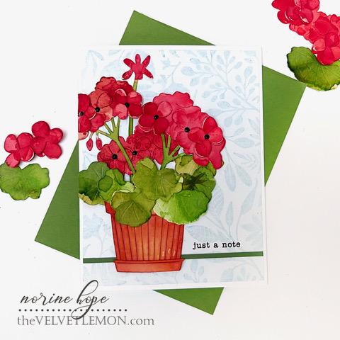 BotaniCuts Geranium Die