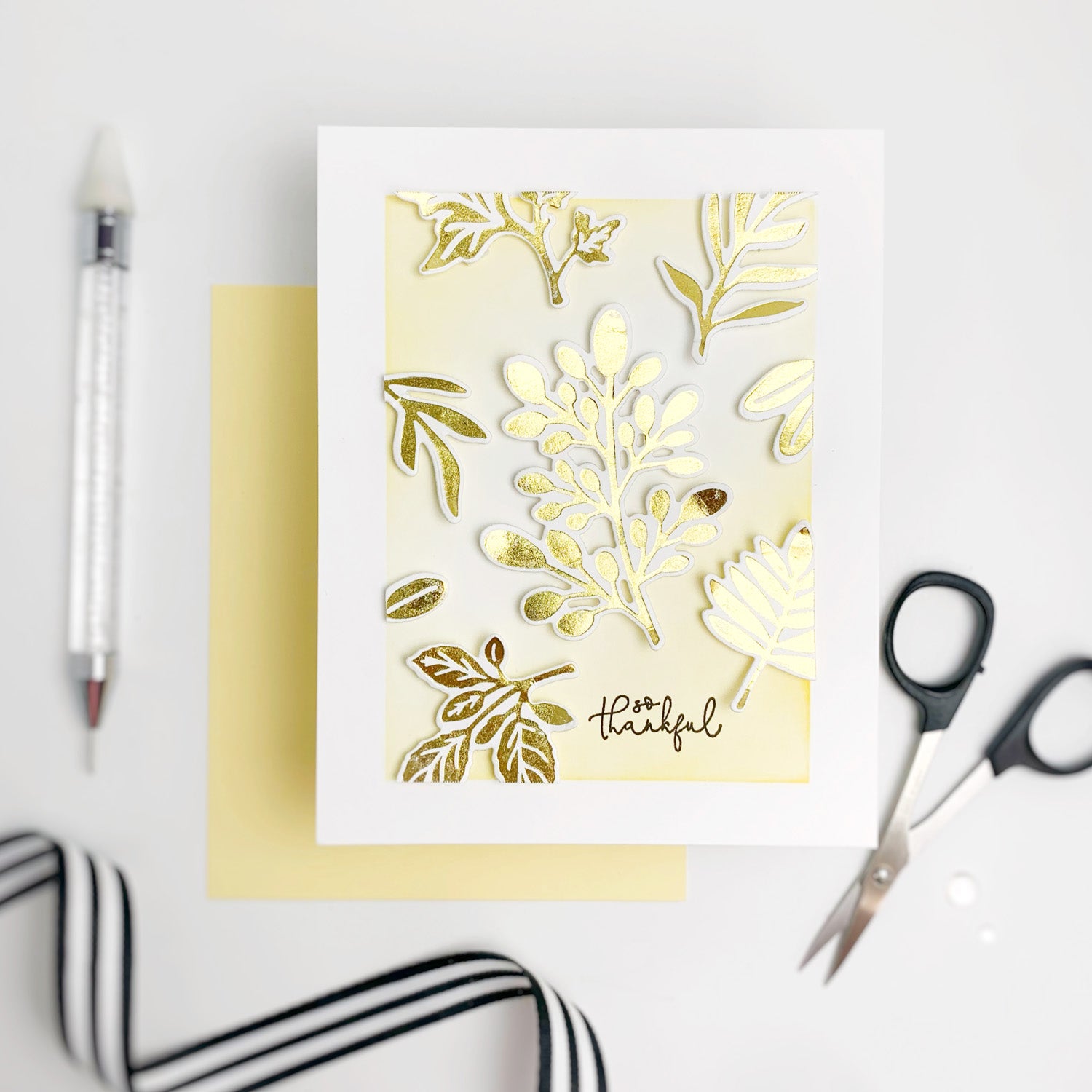 Fall Foliage Hot Foil