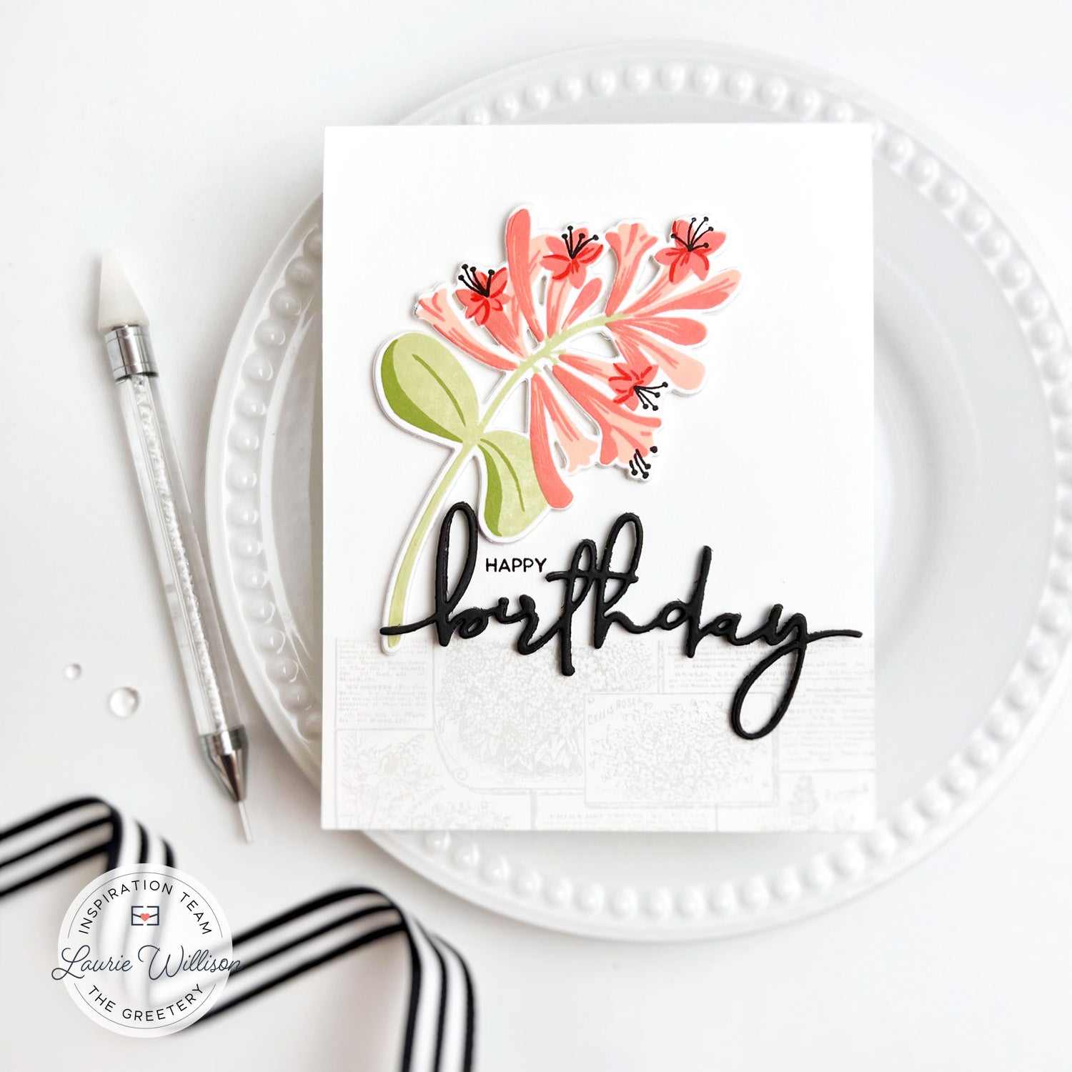 Honeysuckle Stems Stamp Set