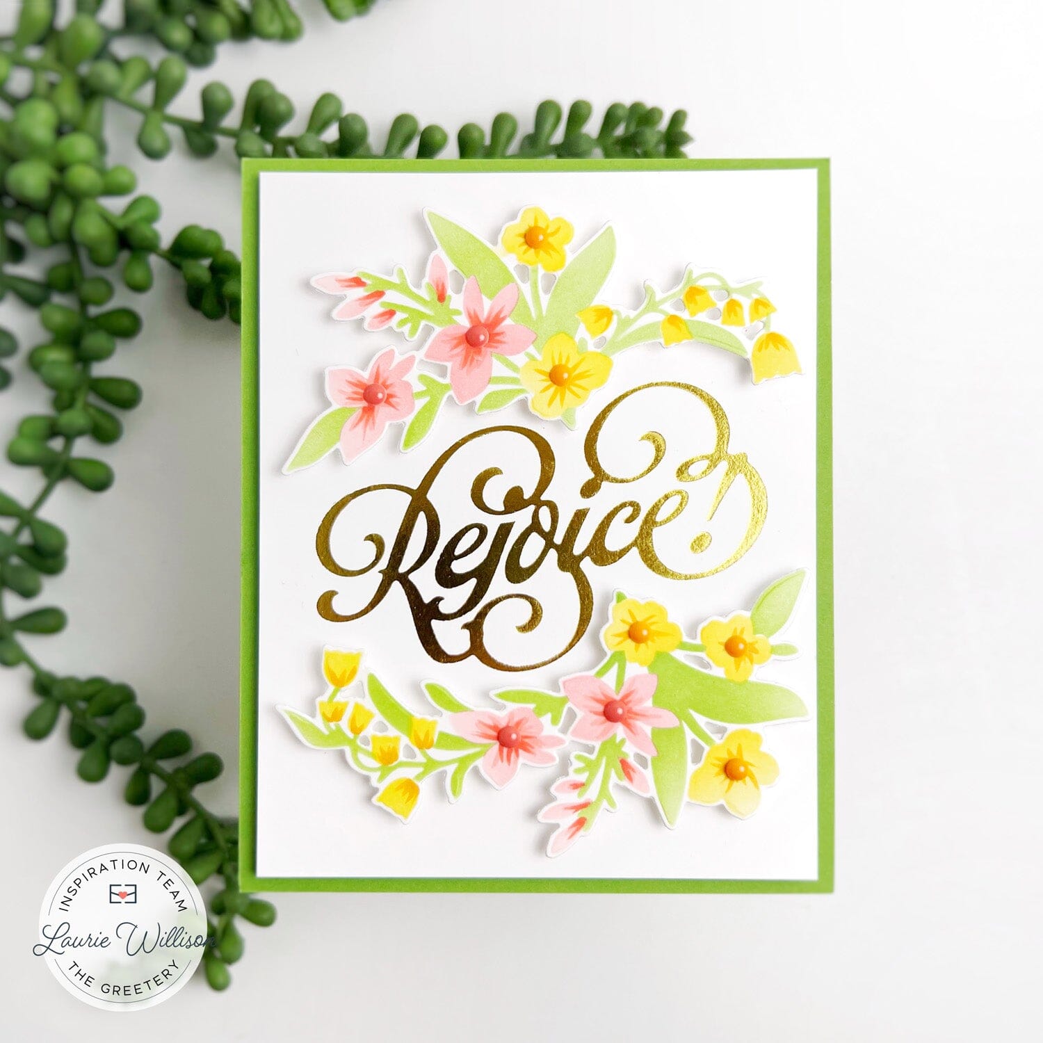 Rejoice! HOT FOIL