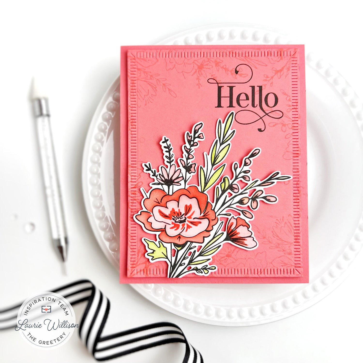 Arched Sentiments Stamp Set