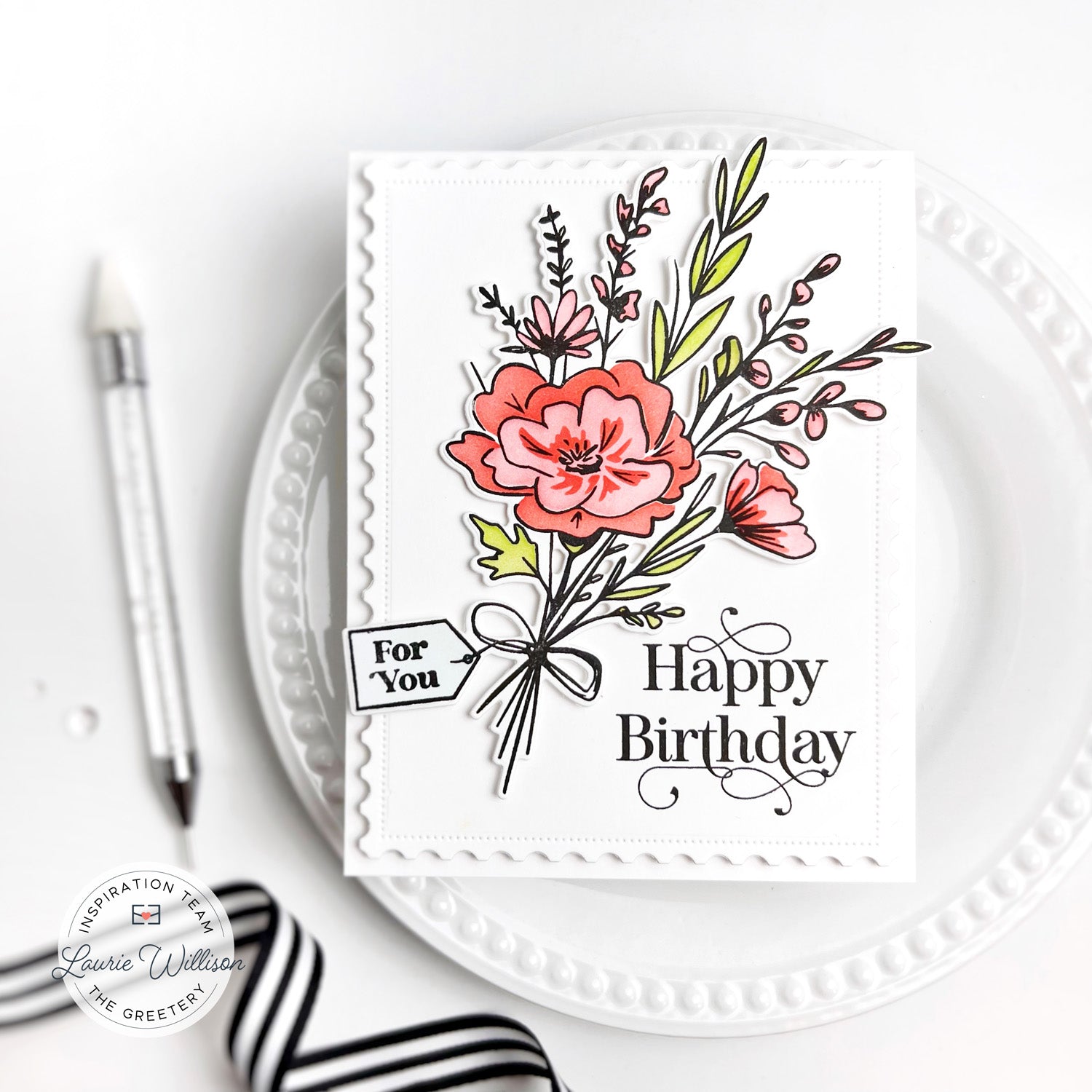 Sketched Wildflower Bouquet Stamp Set