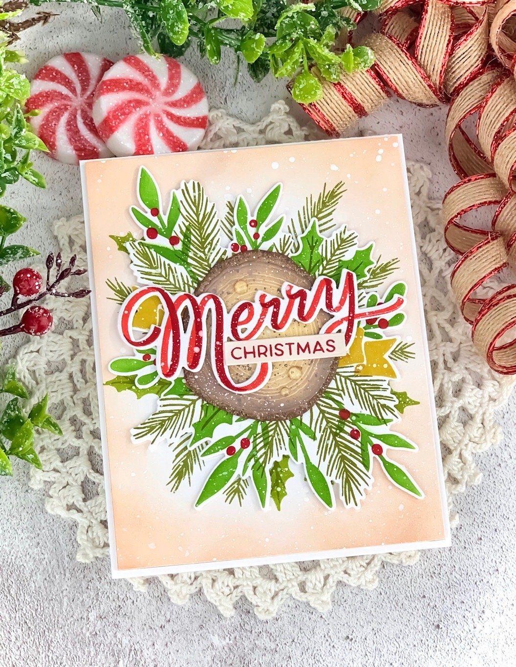 Written in Ribbons Holiday Stamp Set
