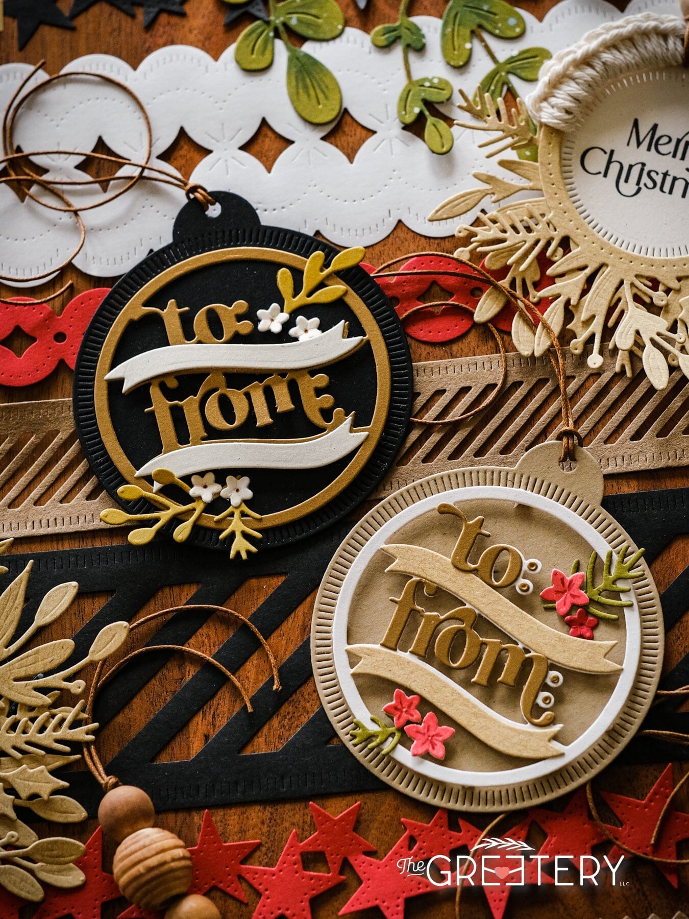 Crimped Circle Tags Die