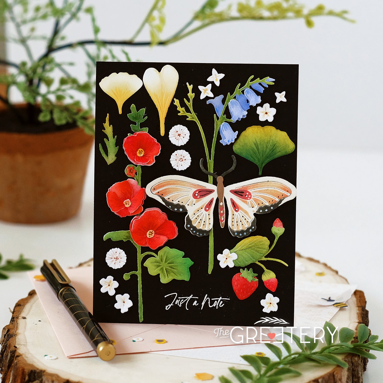 Jumbo Curiosity: Butterfly Die + Stencil