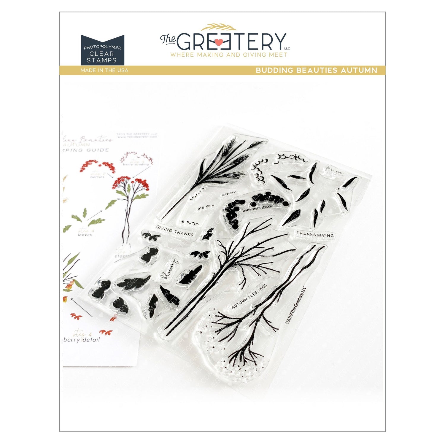 Budding Beauties Autumn Stamp Set