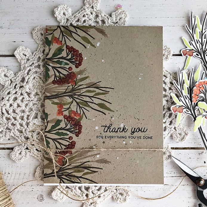 Budding Beauties Autumn Stamp Set