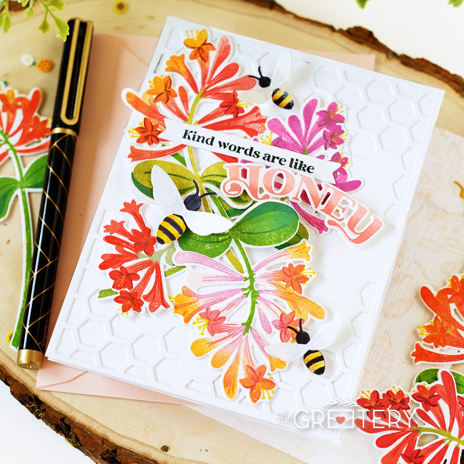 Honeysuckle Stems Stamp Set