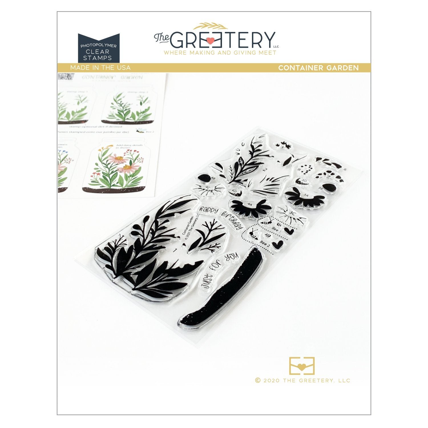 Container Garden Stamp Set