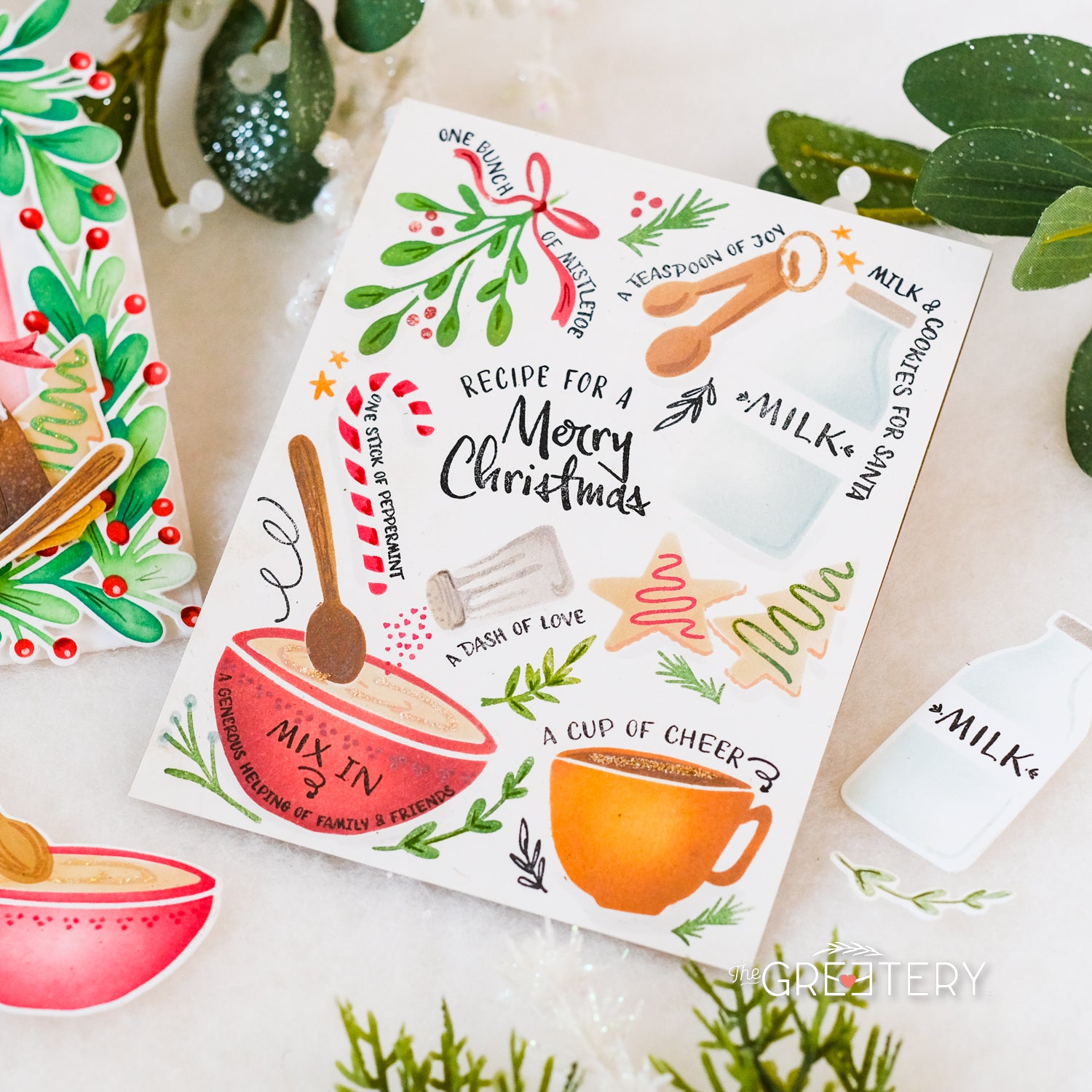 Cooking Up Christmas Stamp + Stencil
