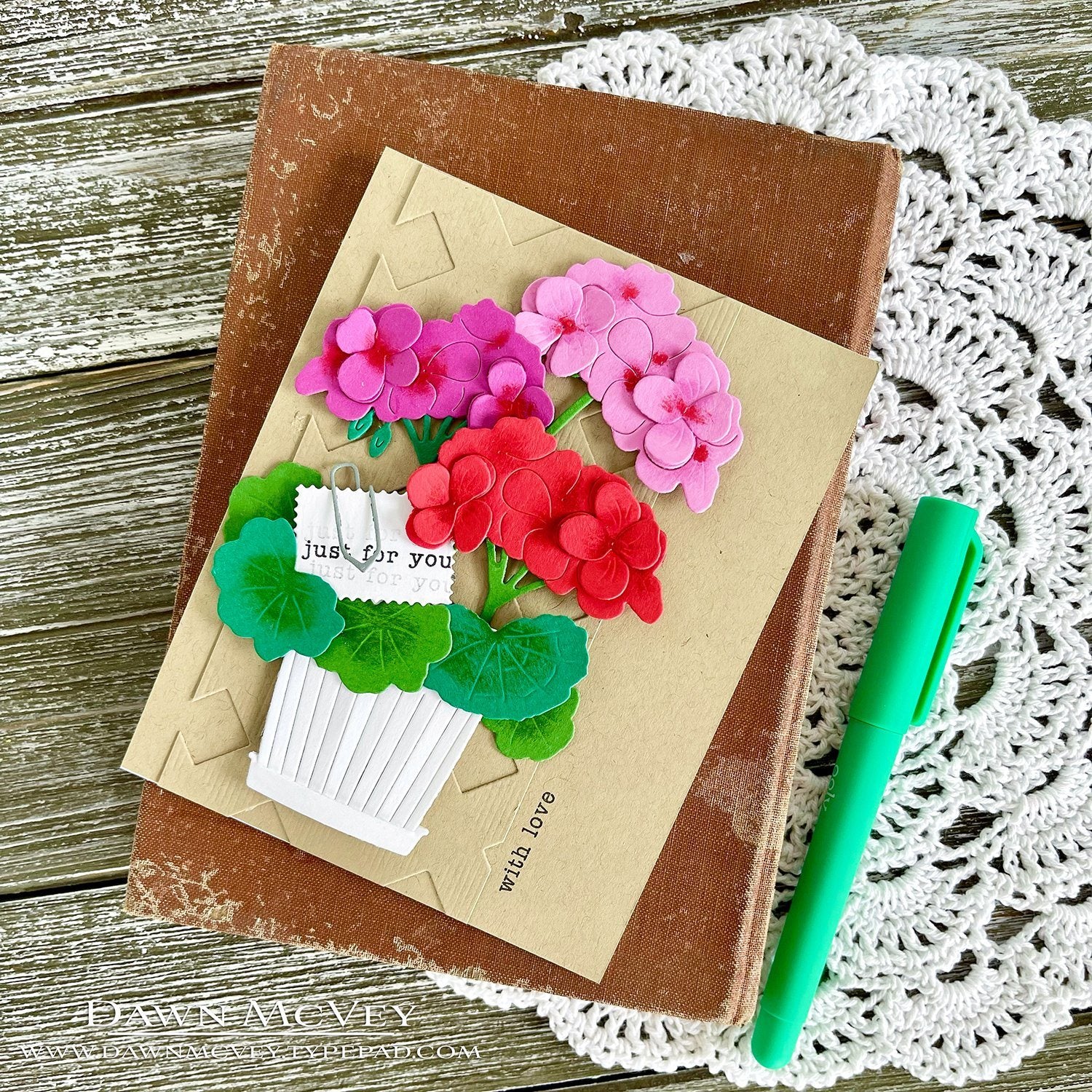 BotaniCuts Geranium Die