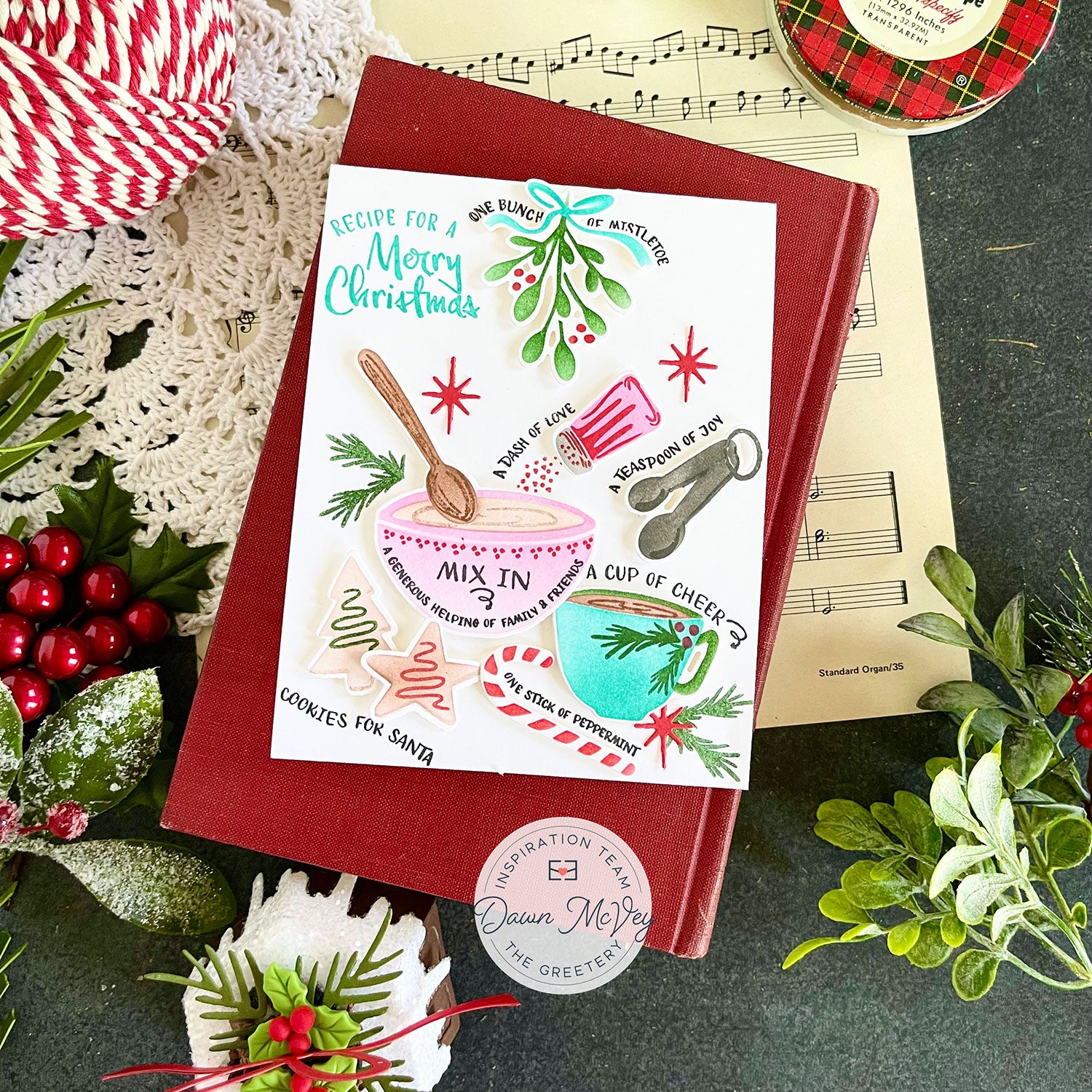 Cooking Up Christmas Stamp + Stencil