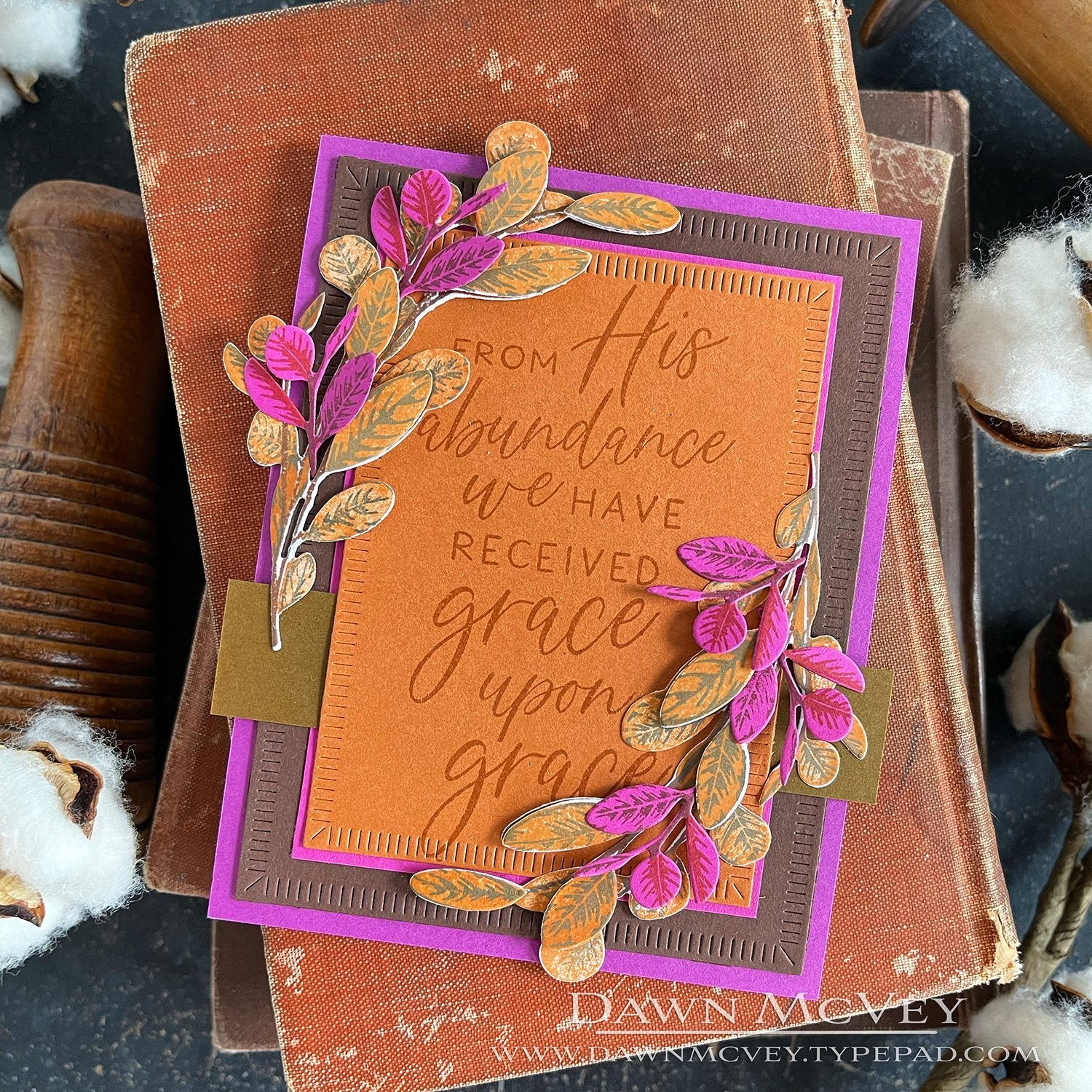 Layered Leaves Stamp Set