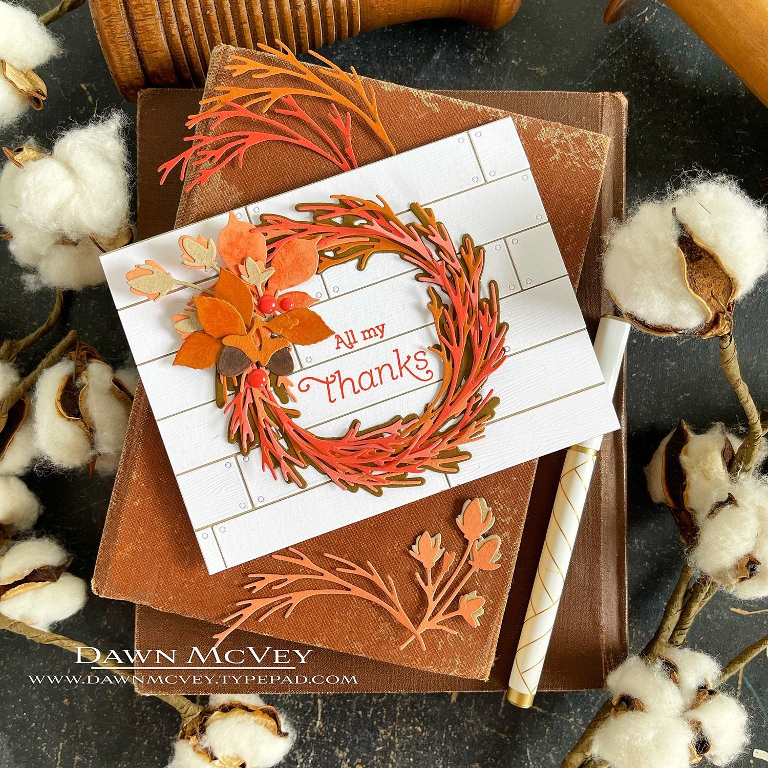 Rustic Wreath Base Die