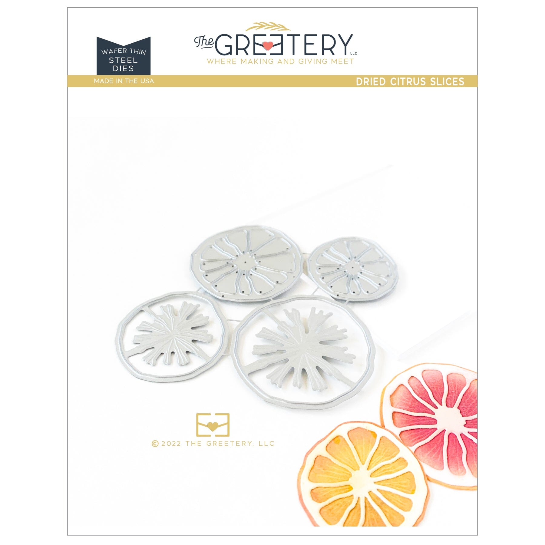 Dried Citrus Slices Die