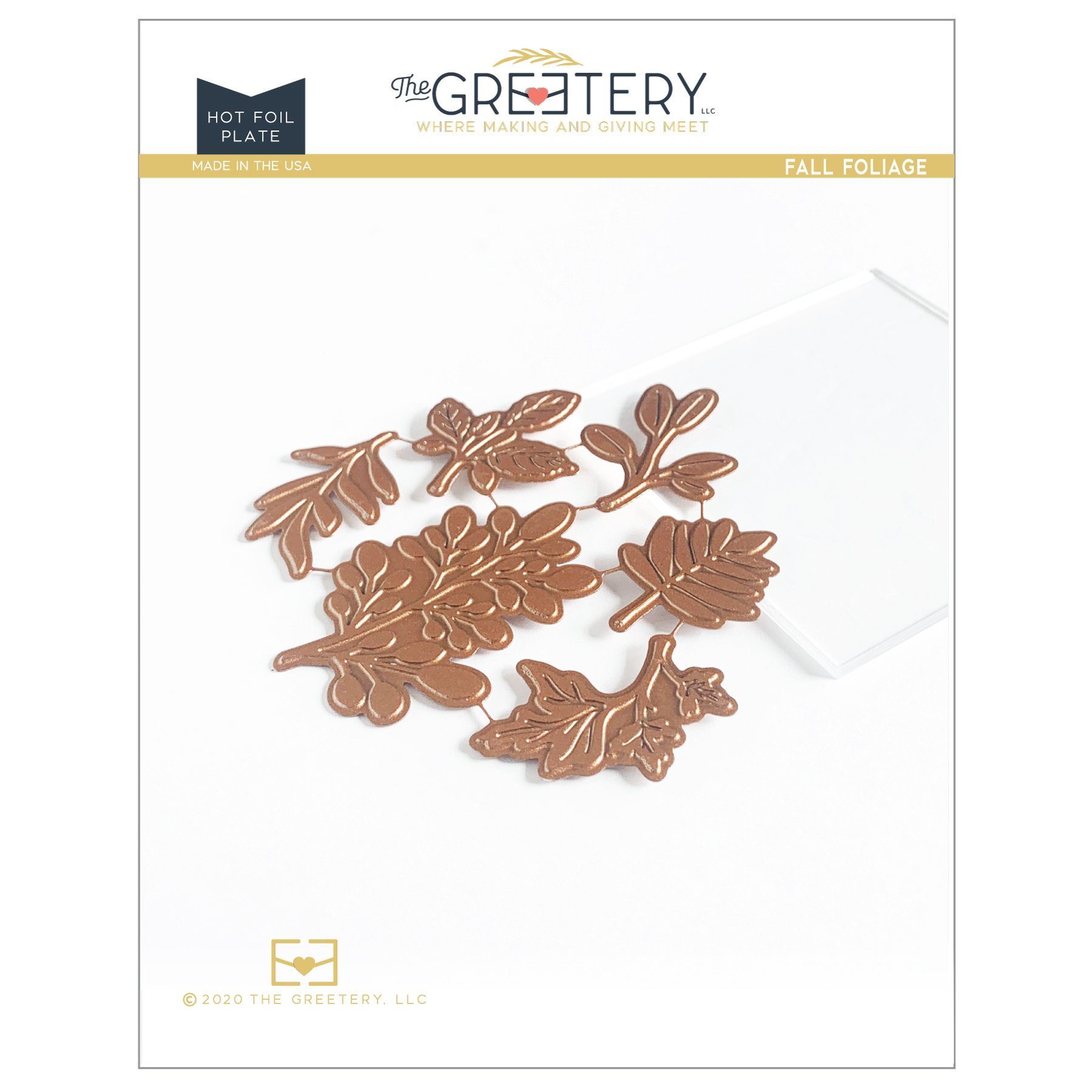 Fall Foliage Hot Foil