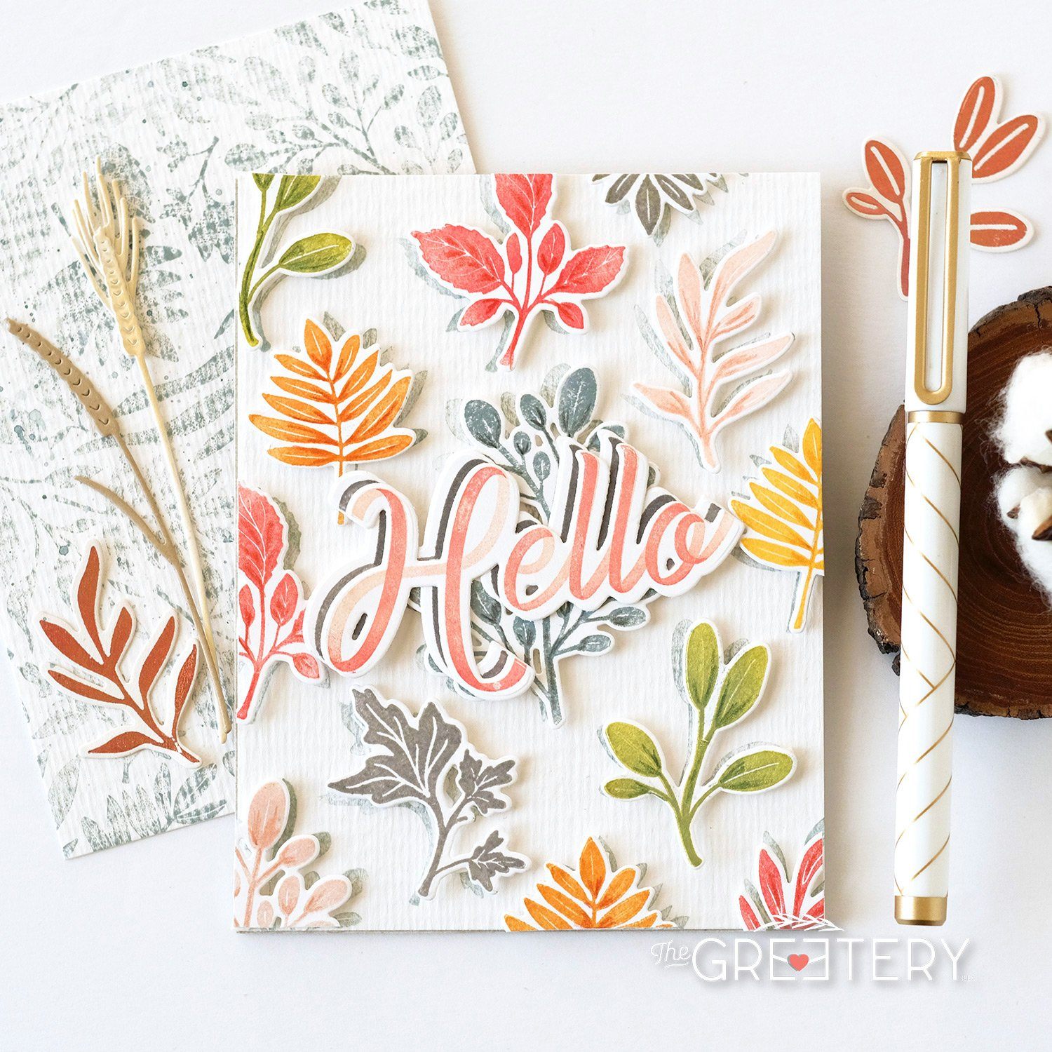Fall Foliage Stamp Set