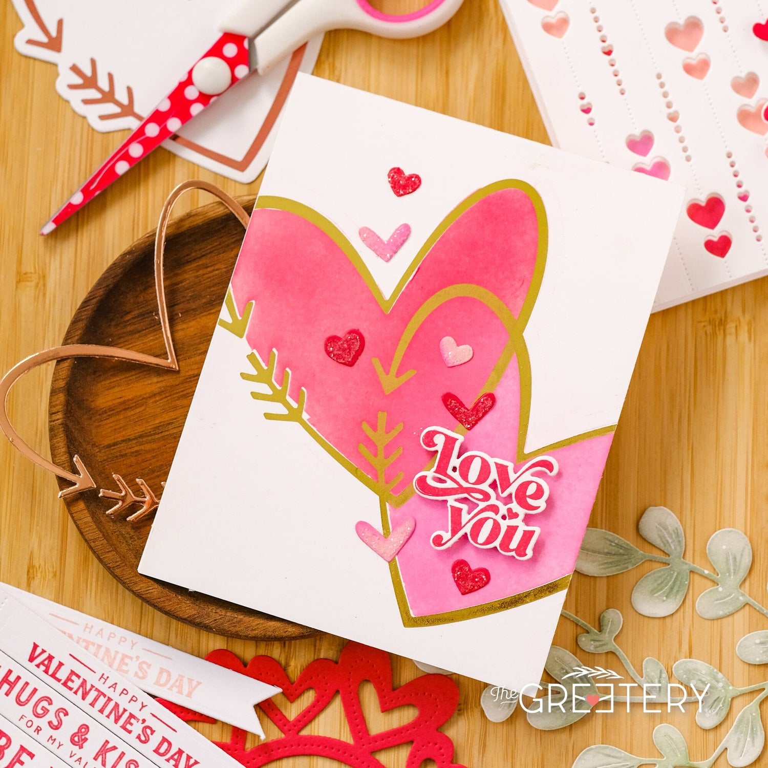 Heart Arrow HOT FOIL