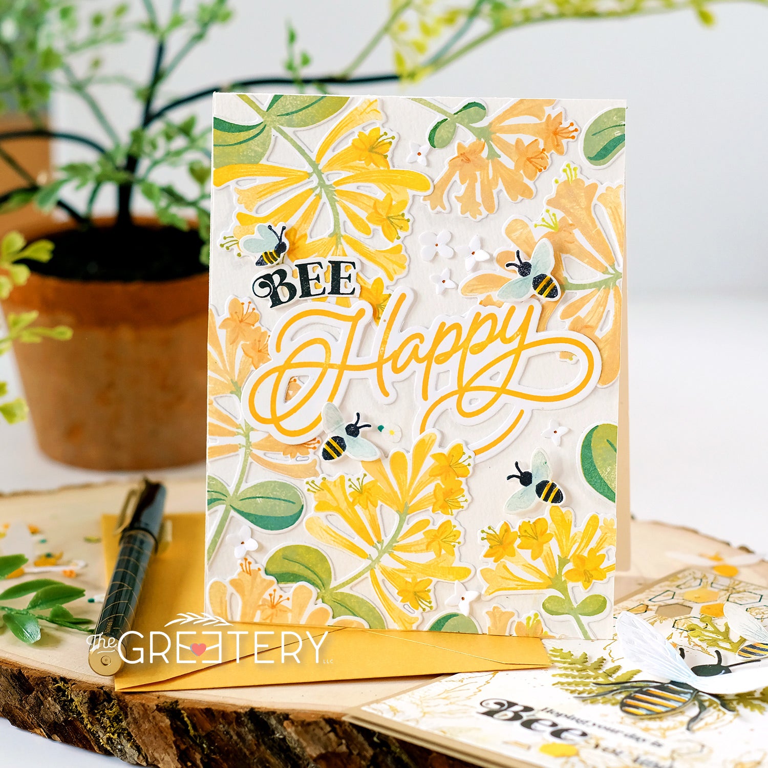 Honeysuckle Stems Stamp Set