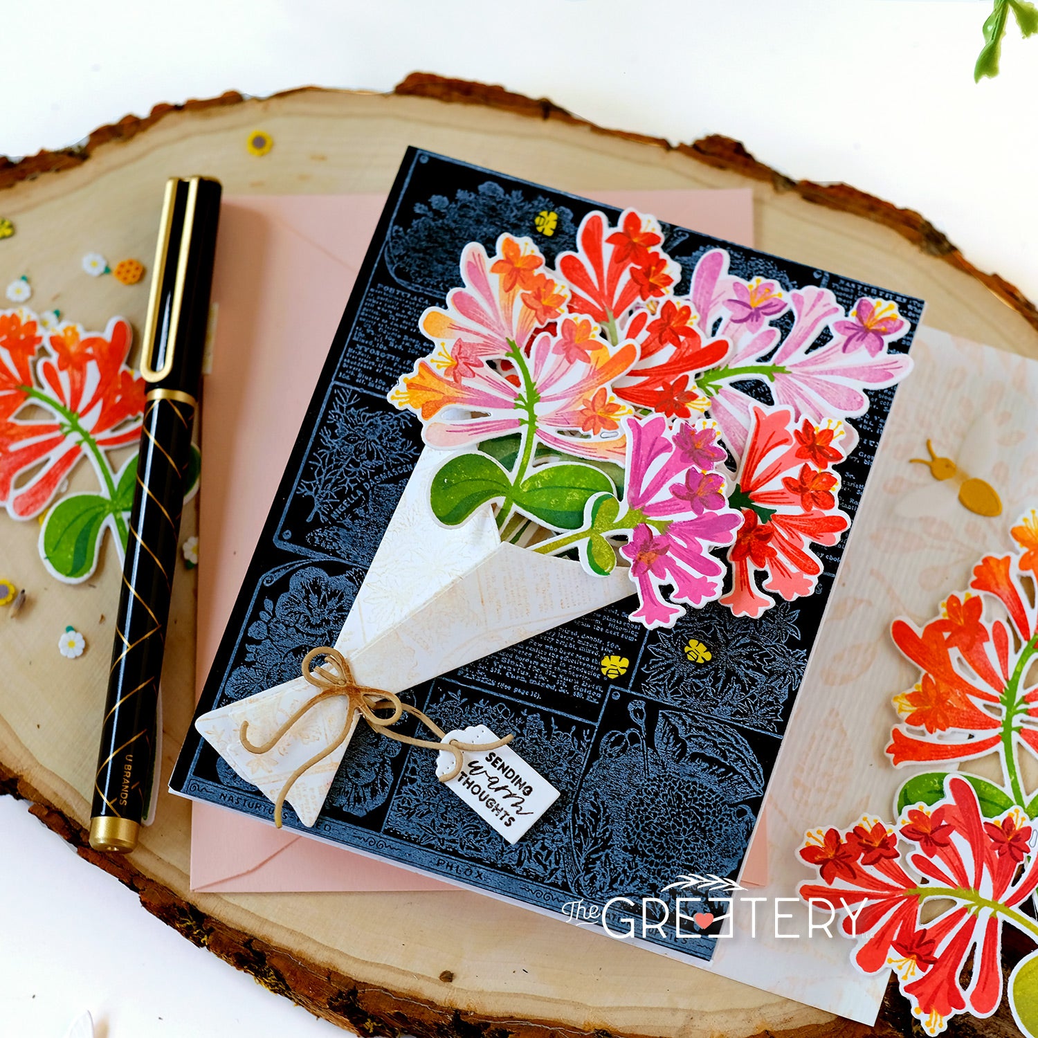 Honeysuckle Stems Stamp Set