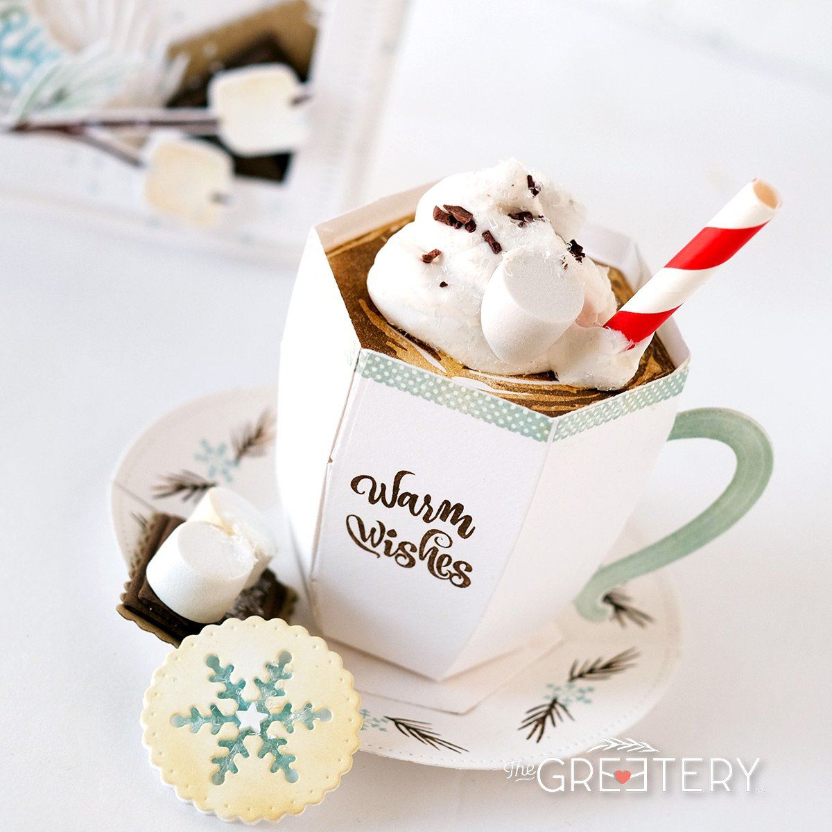 Hug in a Mug Saucer Die