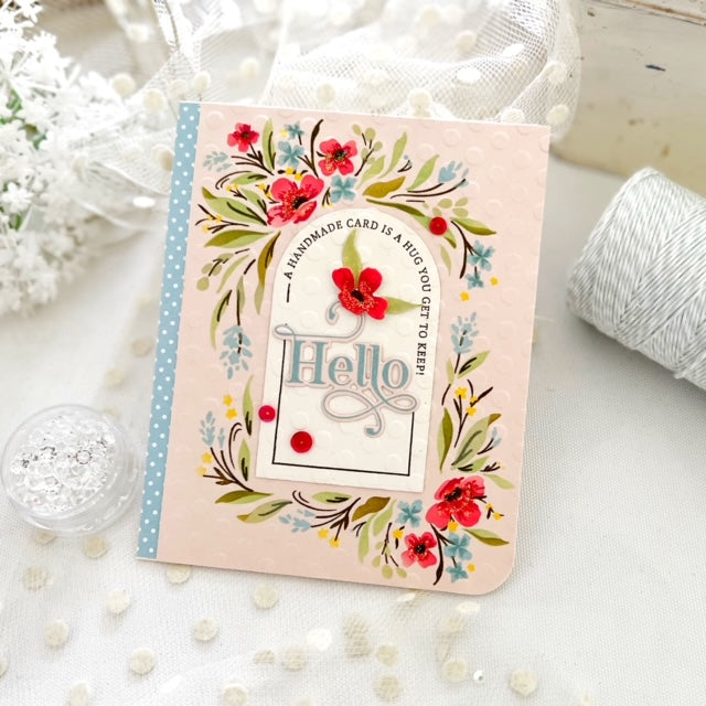 Floral Arches Stamp + Stencil
