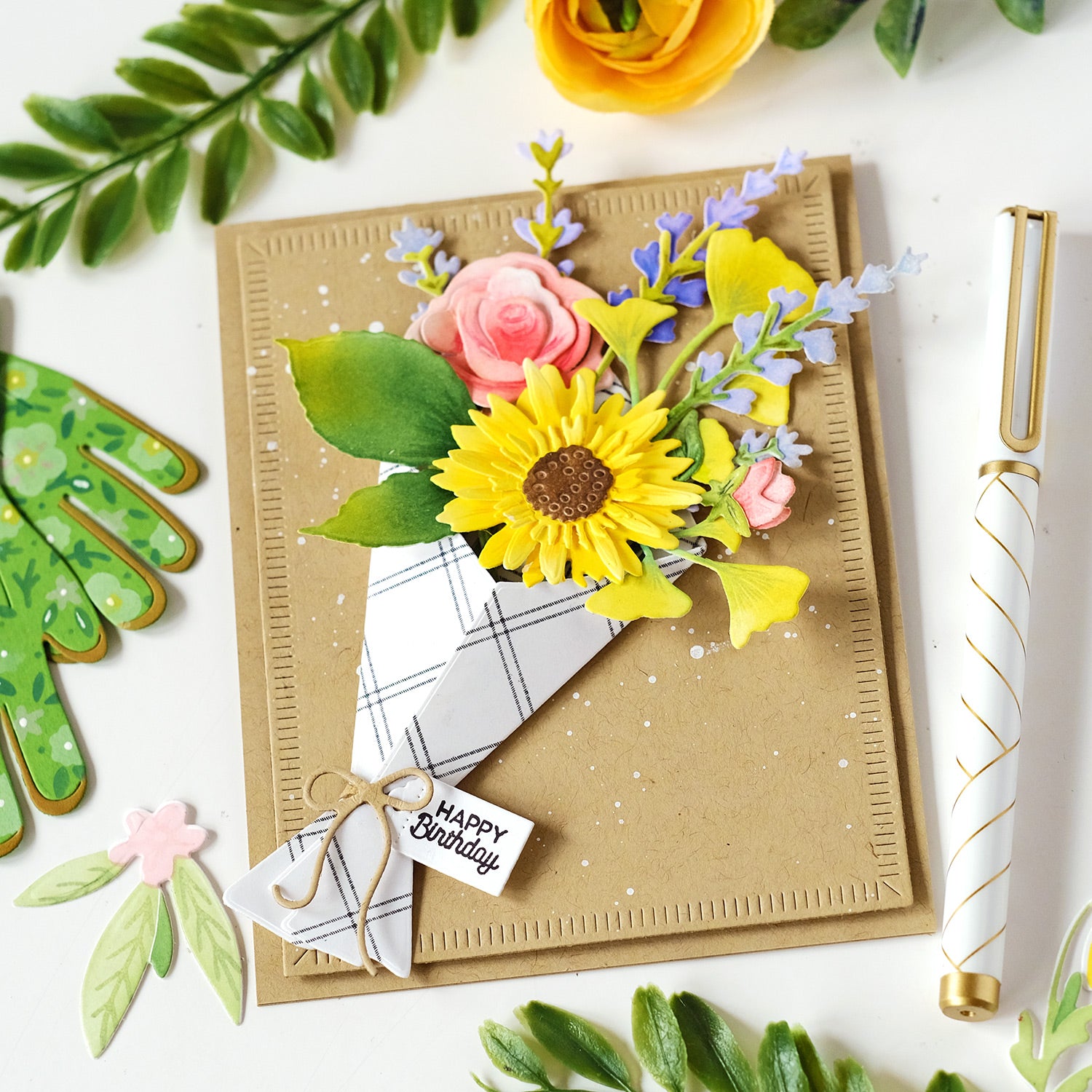 It’s a Wrap Posy Pocket Die