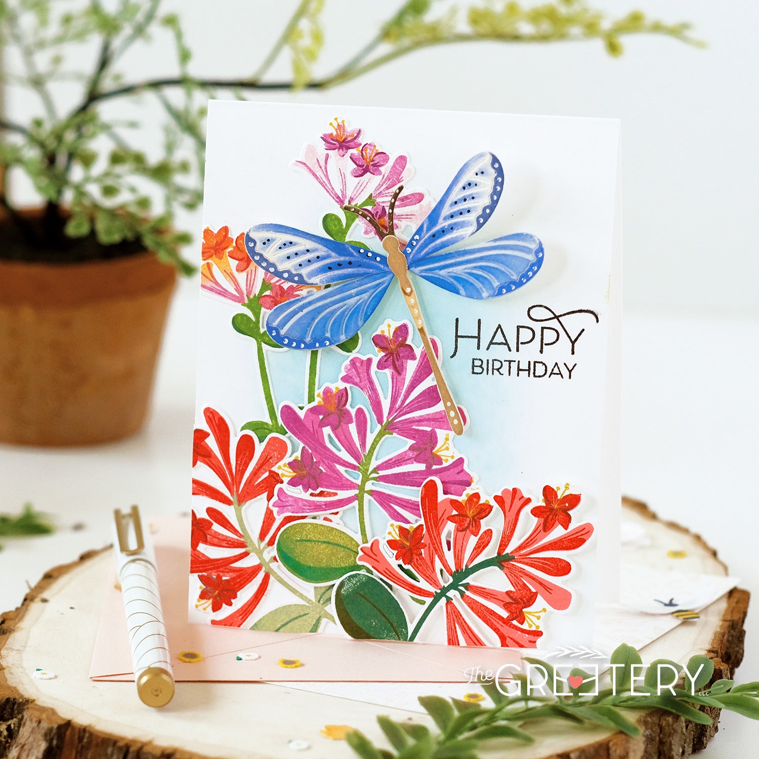 Jumbo Curiosity: Dragonfly Die + Stencil