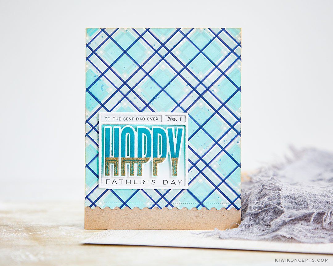 Tartan Builder Diagonal Stencil