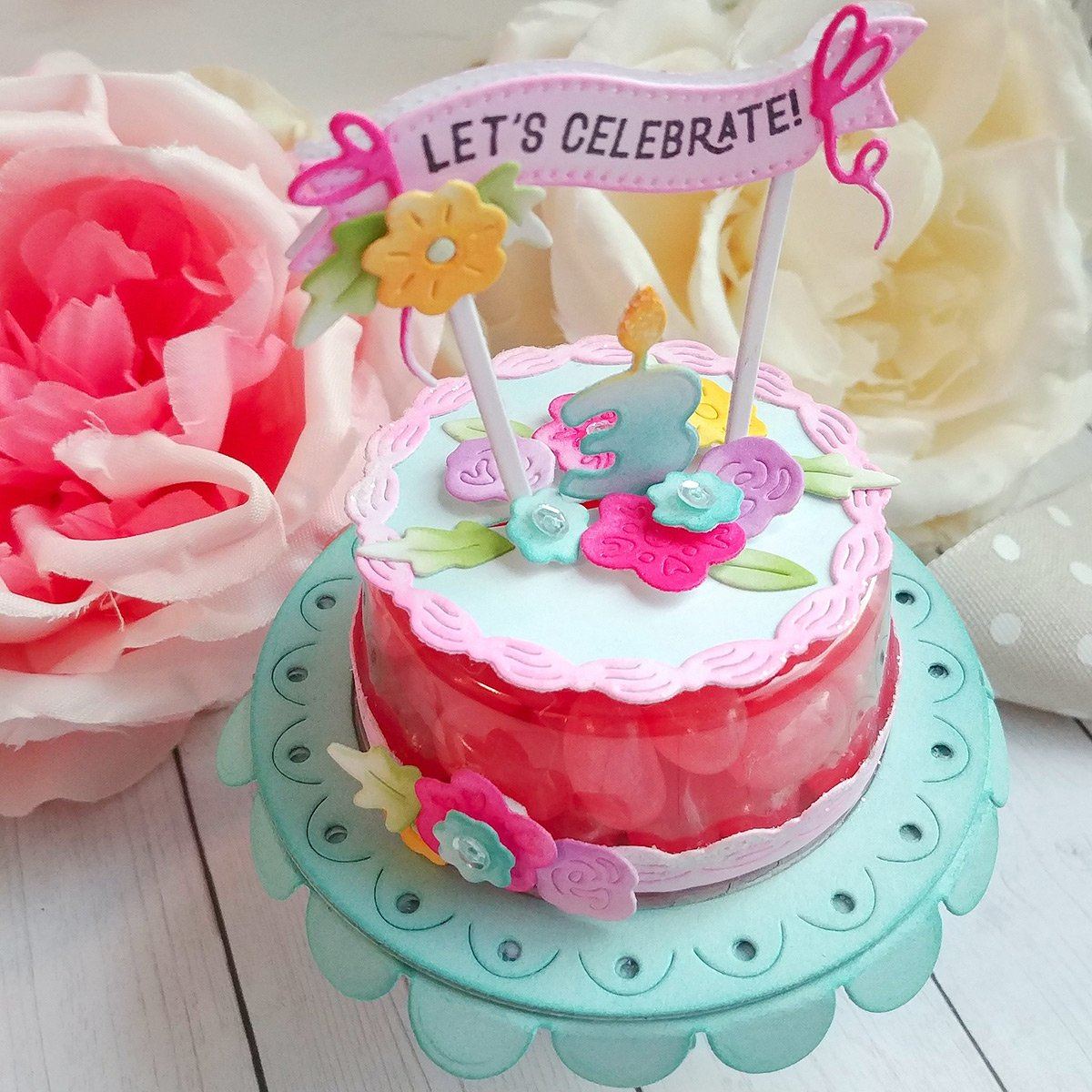Cake Pops Sentiments Stamp Set