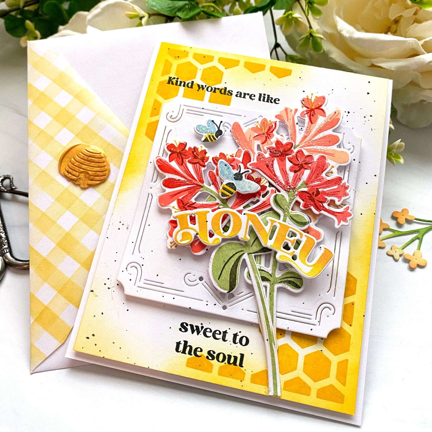 Honeysuckle Stems Stamp Set