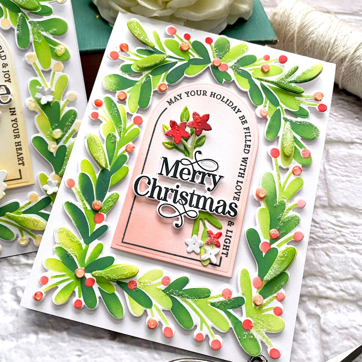 Arched Sentiments Stamp Set