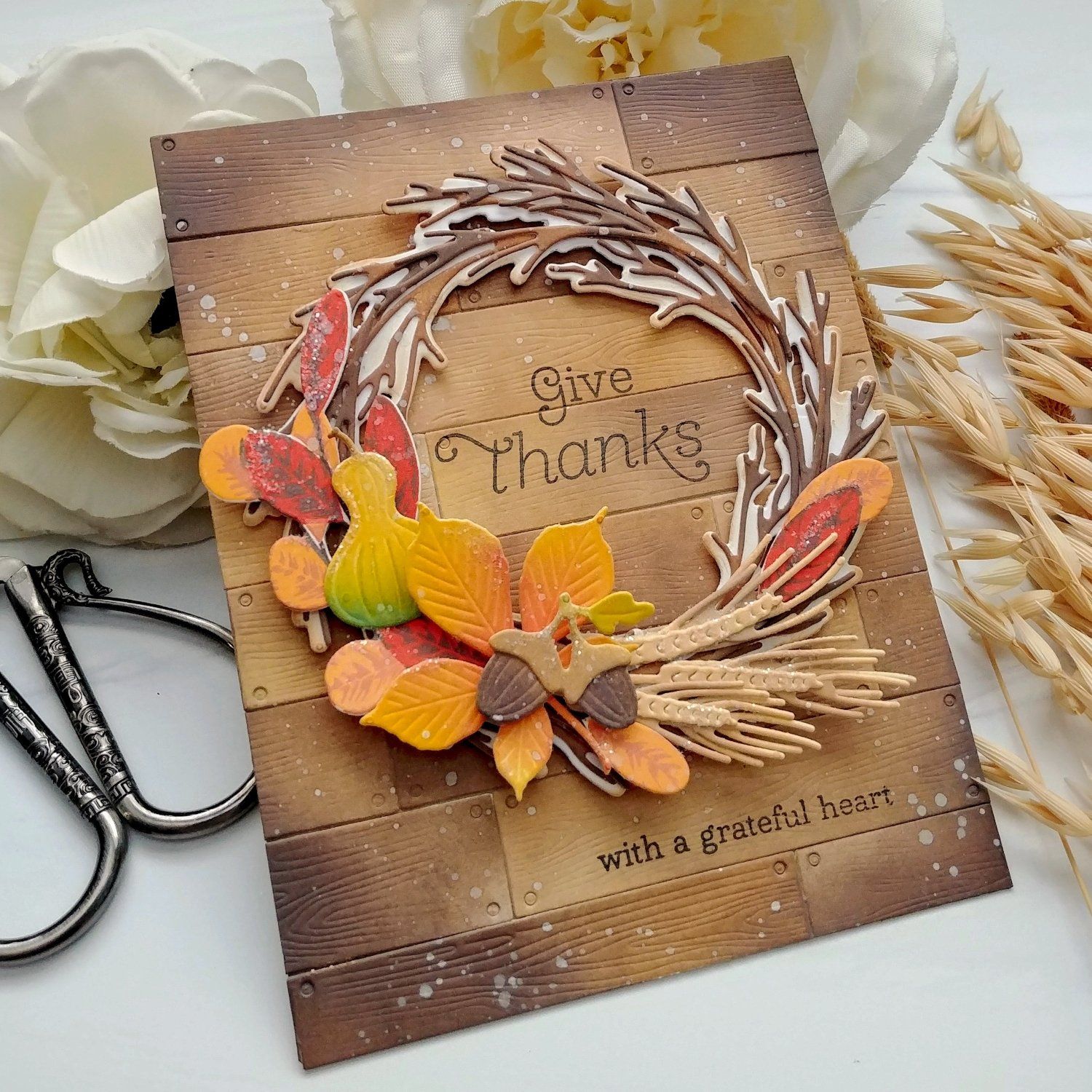 Rustic Wreath Twigs Die