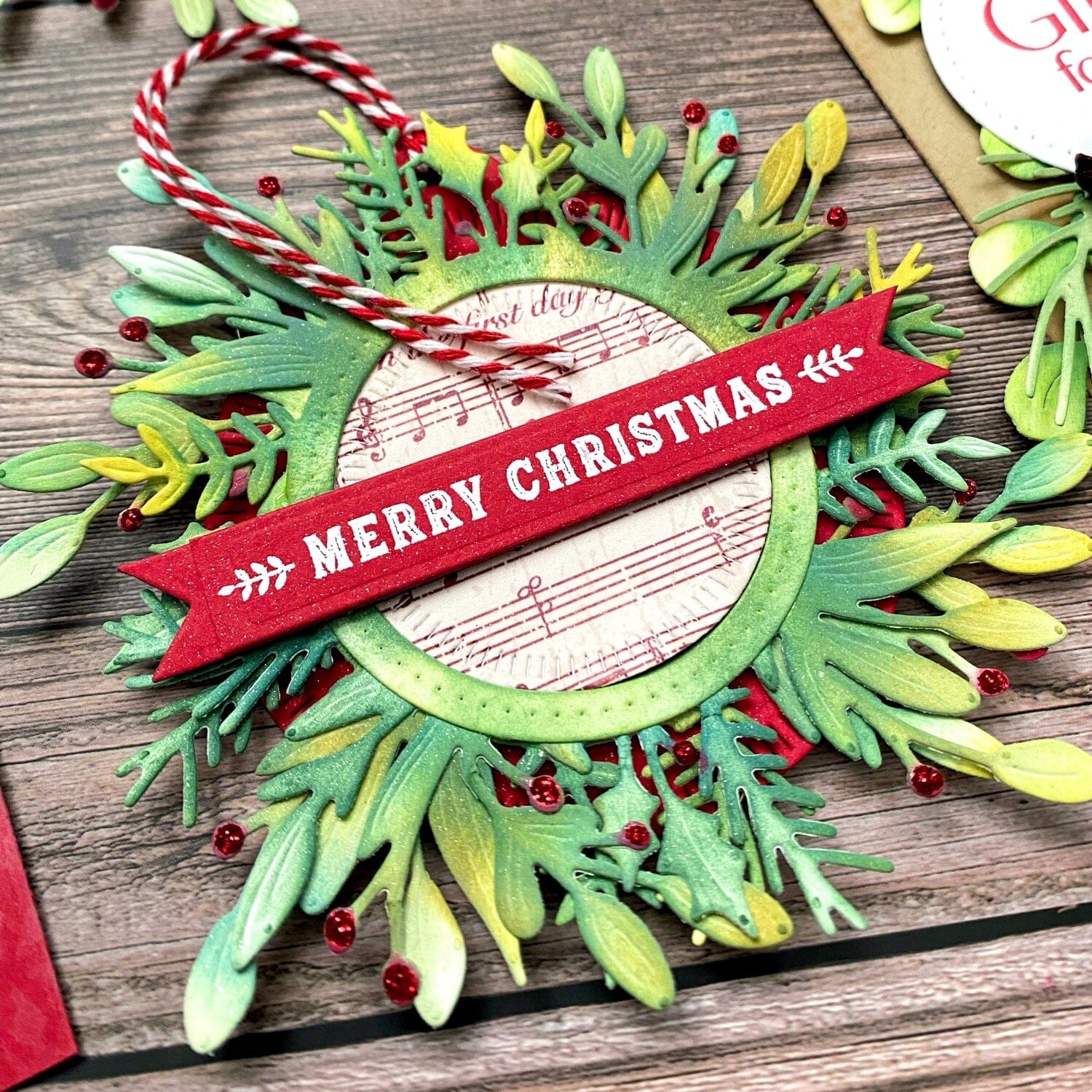 Tear Strip Tags Stamp Set