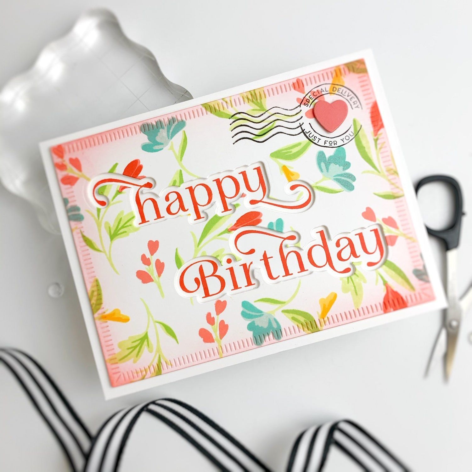 Birthday Blooms Stamp Set