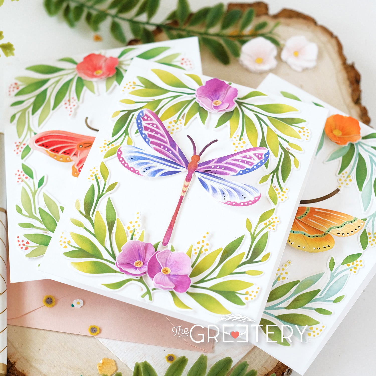 Jumbo Curiosity: Dragonfly Die + Stencil