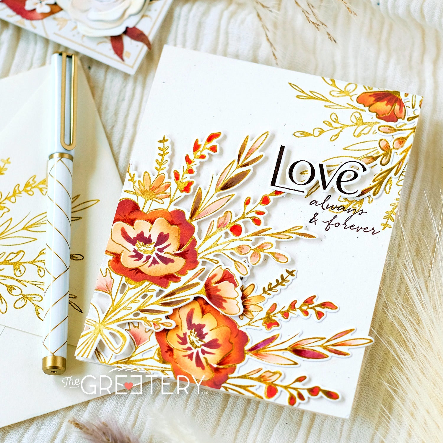 Sketched Wildflower Bouquet Stamp Set