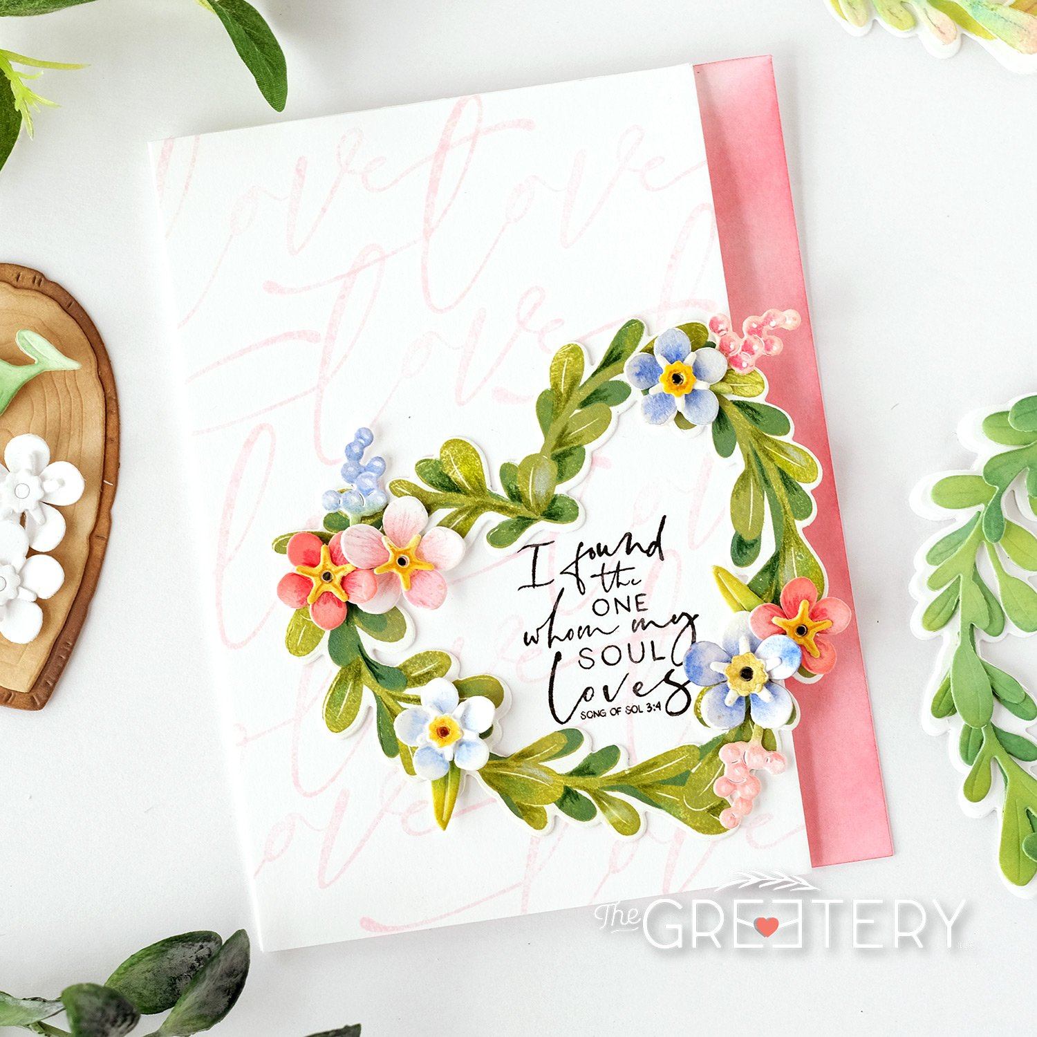 Boxwood Heart Base Die