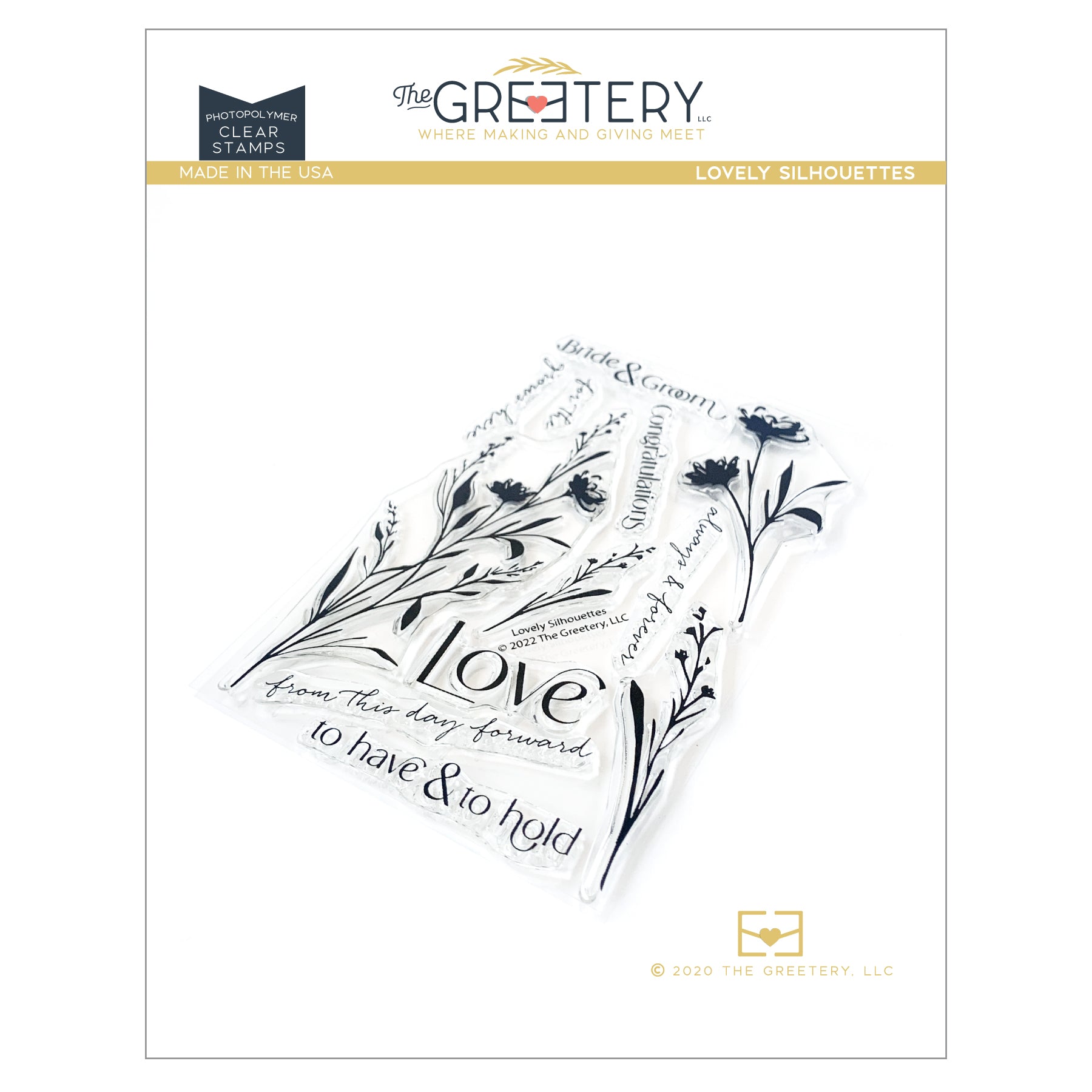 Lovely Silhouettes Stamp Set