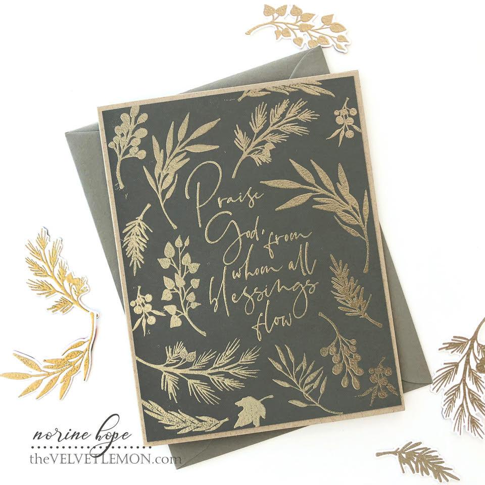 All Blessings Flow Stamp Set