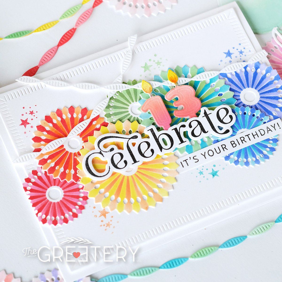 Pinwheel Party Die