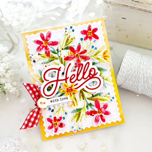 Print Shop: Daisy Days Stamp + Stencil