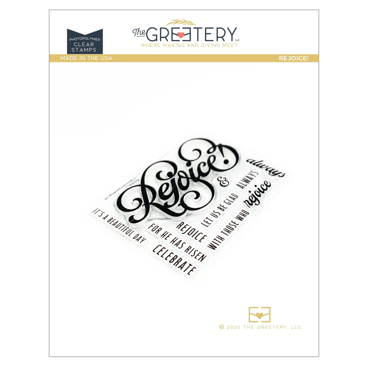 Rejoice Stamp Set The Greetery rejoice-stamp-set-the-greetery
