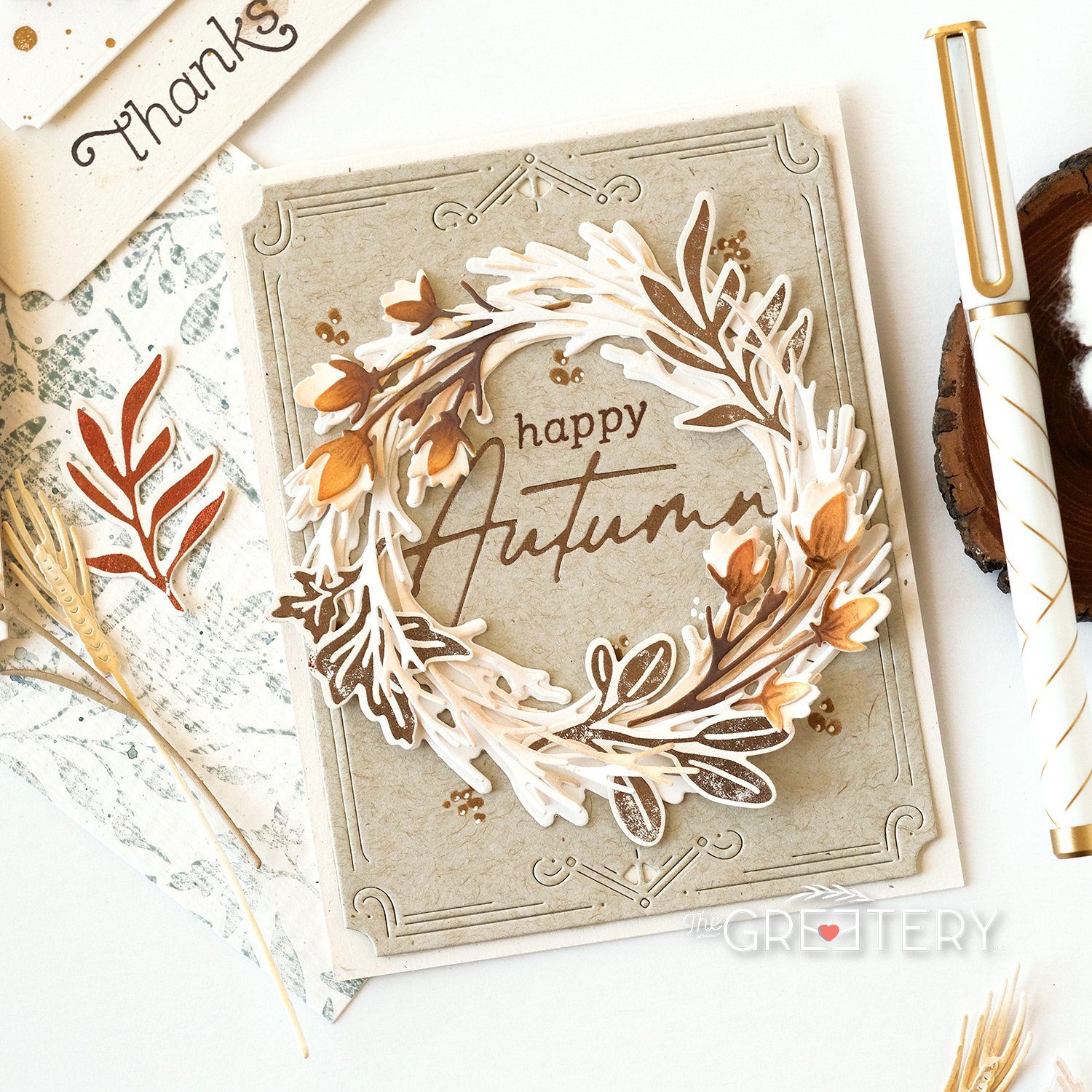 Rustic Wreath Twigs Die